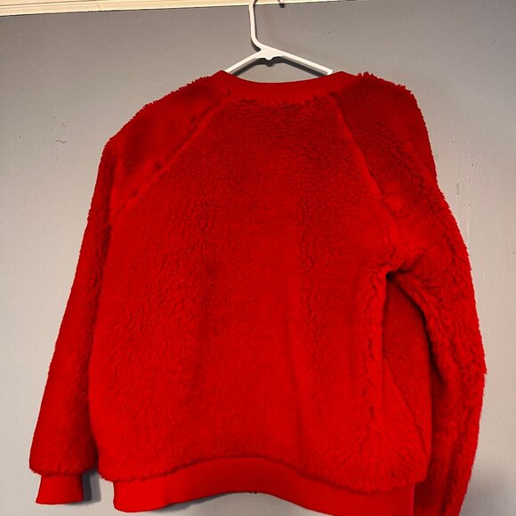 Mads Nørgaard Red Teddy Jacket - Small - Picture 5 of 5